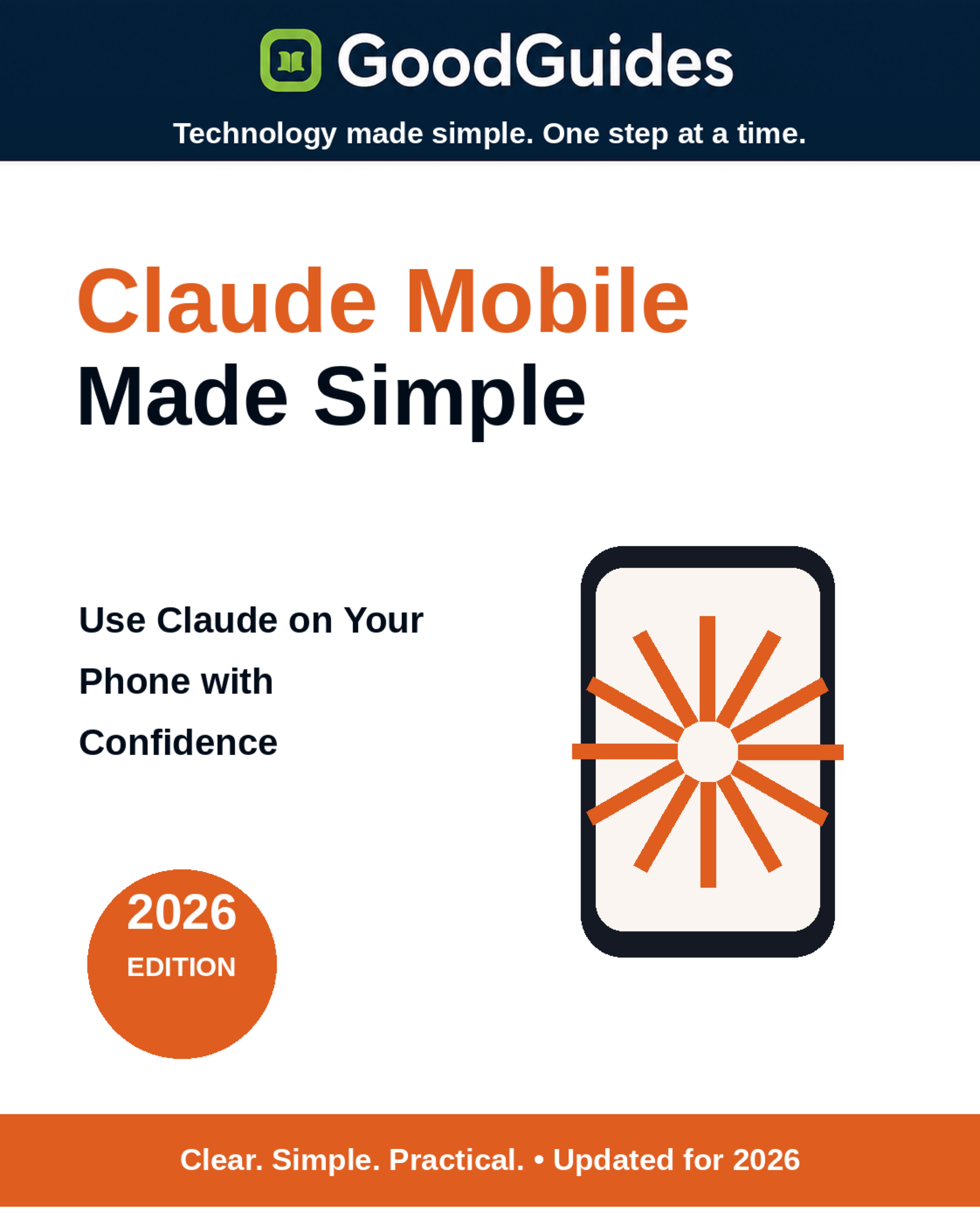 Claude Made Simple: A Beginner's Guide for Your Phone cover